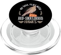 Anima gemella - Falco dalle spalle rosse PopSockets PopGrip per MagSafe