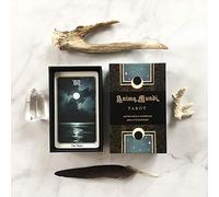 Anima Mundi Mazzo di tarocchi 78 Mazzo di Carte con Guide Book Natura Deck Occult Divinazione Carte Arcani Maggiori e Minori Gioco Gilt Origin