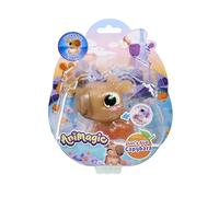 Animagic - Let's Glo Capybara - Animale elettronico e Illuminato - Marrone - per Bambini dai 4 Anni - Gioco sensoriale ed Esperienza tattile - Galleggia e Si Illumina nell'Acqua - Corpo Squishy