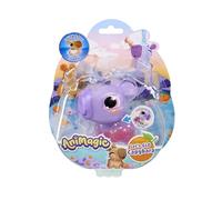 Animagic - Let’s GLO Capybara Viola - Animale Interattivo & Elettronico Luminoso per Bambini a Partire da 4 Anni - Giocattolo Sensoriale Che Brilla nell'Acqua - Capybara Elastico-Giocattolo da Bagno