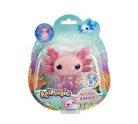 Animagic Let s Go Axolotl Animale elettronico e Illuminato Rosa per Bambini dai