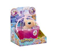 Animagic Let's GLO Capibara Wellness Time - Giocattolo Creativo dai 4 Anni | Corpo estensibile che brilla nell'acqua in modo spettacolare - accessori spa inclusi per relax totale - colore marrone