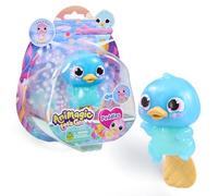 Animagic Let's Glo Puddles Blu - Un Compagno Elastico Luminoso Divertente | Si illumina e galleggia con dolcezza nell'acqua del bagno - animale elettronico interattivo - per bambini dai 4 anni