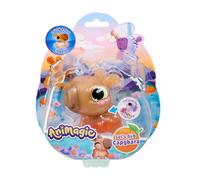 ANIMAGIC LET'S GO CAPYBARA SQUISHY MARRONE ANIMALETTO CHE SI ILLUMINA GOLIATH SO