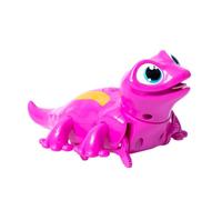 Animagic Lets Go Gecko, rosa, il tuo migliore amico che corre in fretta, geco interattivo che cammina per animali domestici con oltre 50 luci e suoni, per bambini dai 3 anni in su