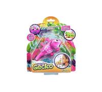 Animagic Lets Go Gecko, rosa, il tuo migliore amico che corre in fretta, geco interattivo che cammina per animali domestici con oltre 50 luci e suoni, per bambini dai 3 anni in su