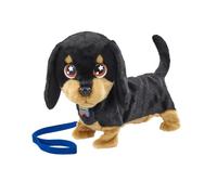 Animagic Waggles, Peluche Cane Bassotto Interattivo Dai 2 Anni in Su, Cane Giocattolo Che Cammina e Abbaia, Il Vostro Nuovo Amico Animale che Va Ovunque con Voi