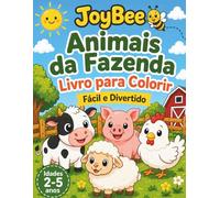 Animais da Fazenda: Livro para Colorir