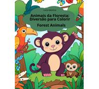 Animais da Floresta: Diversão para Colorir