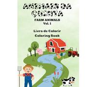 Animais da Quinta / Farm Animals: Coloring Book
