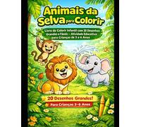 Animais da Selva para colorir