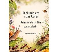 Animais do Jardim: Livro para Colorir