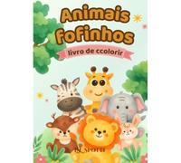 Animais Fofinhos: Livro de Colorir