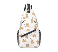Animal 03 Borsa a tracolla per animali Zaino a tracolla carino Zaino da giorno Borsa da trekking per animali carino casual Borsa per zaino per animali