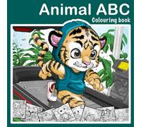 Animal ABC Coloring Book for Kids: Explore the Alphabet with Playful Animals - A to Z