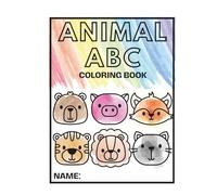 Animal ABCs Coloring Book: A to Z Animals to Color, Learn, and Draw!: A Fun Alphabet Coloring Book for Toddlers and Preschoolers with 26 Animal Letters Plus Bonus Doodle Pages (Ages 2-5)