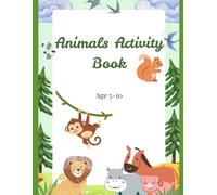 Animal Activity Book: Furry Fun-tastic Activity Book!