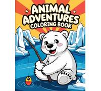 Animal Adventure Coloring Book for Kids - 84 Fun & Cute Designs to Color: Wild Animals, Jungle Friends, Farm Animals & Safari Creatures | Perfect for Ages 3-10