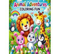 Animal Adventures Coloring Book
