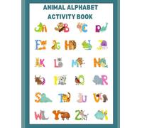 Animal Alphabet Activity Book for kids