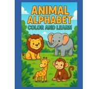 Animal Alphabet Color and Learn