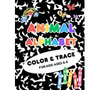 Animal Alphabet Color and Trace