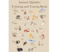 Animal Alphabet Coloring and Tracing Book