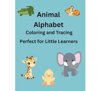 Animal Alphabet Coloring and Tracing Book