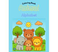 Animal Alphabet Coloring Book