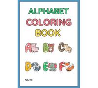 Animal Alphabet Coloring Book