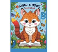 Animal Alphabet Coloring Book