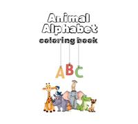 Animal Alphabet Coloring Book