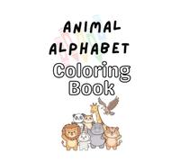 Animal alphabet coloring book