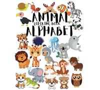Animal Alphabet Coloring Book