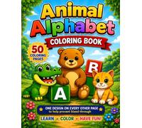 Animal Alphabet Coloring Book: Alphabet Learning and Coloring Fun