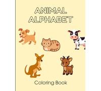 Animal Alphabet Coloring Book for Kids