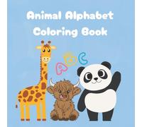 Animal Alphabet Coloring Book for Kids: Educational Coloring Pages with Animals and ABCs for Preschool Children Ages 3-5