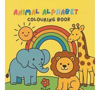 Animal Alphabet Coloring Book: Learn letters, colour & animals all on one page at a time.