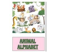 Animal Alphabet: Colouring book