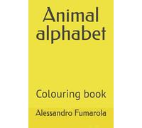 Animal alphabet: Colouring book