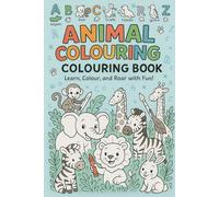 Animal Alphabet Colouring Book