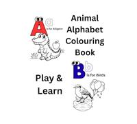 Animal Alphabet Colouring Book