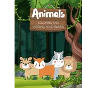 Animal Alphabet Colouring Book for Children: Learn the ABCs with Fun Animal Illustrations