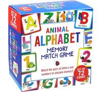 Animal Alphabet Memory Match Game (Set of 72 cards)