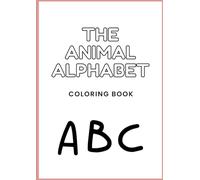 Animal Alphabet Tracing and Coloring Book