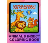 Animal and Insect Coloring Book