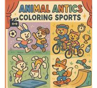 Animal Antics: Coloring Sports