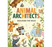 Animal Architects: Building the Wild: “48 Fun Coloring Pages of Animals Designing and Building Their World”