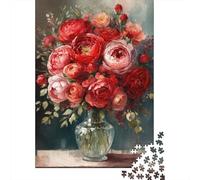Animal Art Flower Jigsaw Puzzle Impossible 1000 Pezzi Decorazione Per La Casa. Giochi Rilassamento E Intelligence Per Adulti E Ragazzi Da 14 Anni 1000pcs (38x26cm)