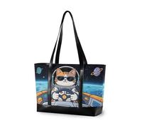 Animal Astronauts borse per computer moderne per le donne con cerniera tote bag per palestra con bolsos segreto para mujeres